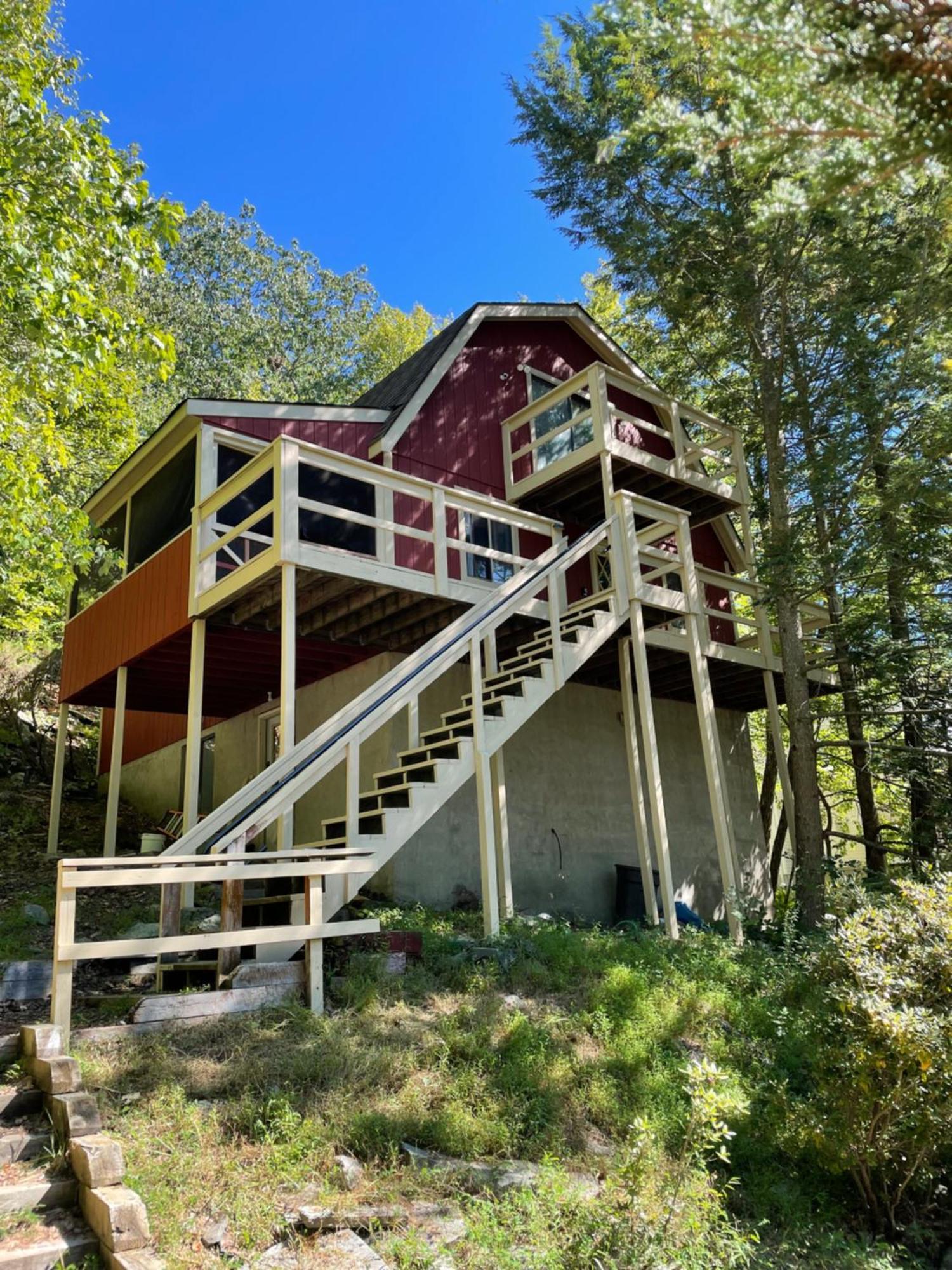 Saw Creek Cabin - Regent Hilltop 布什基尔 外观 照片